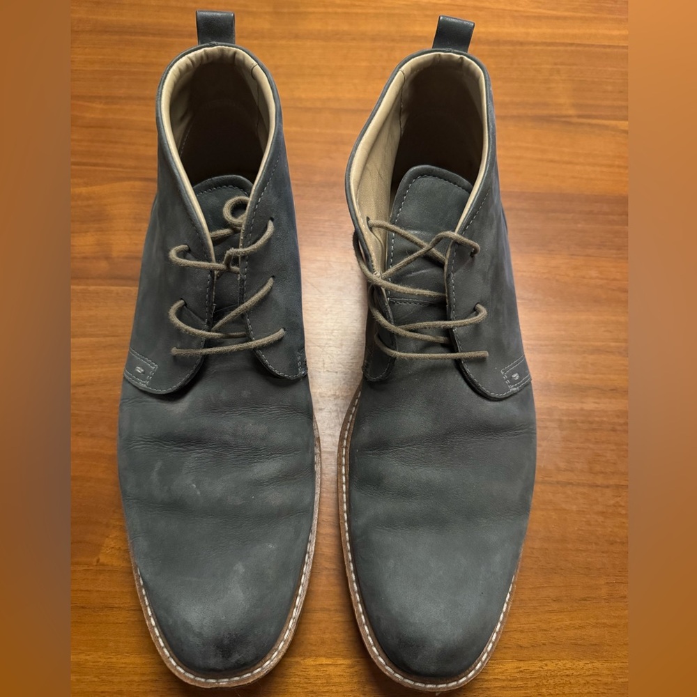 Ecco Men's Dark Gray Chukka Boots